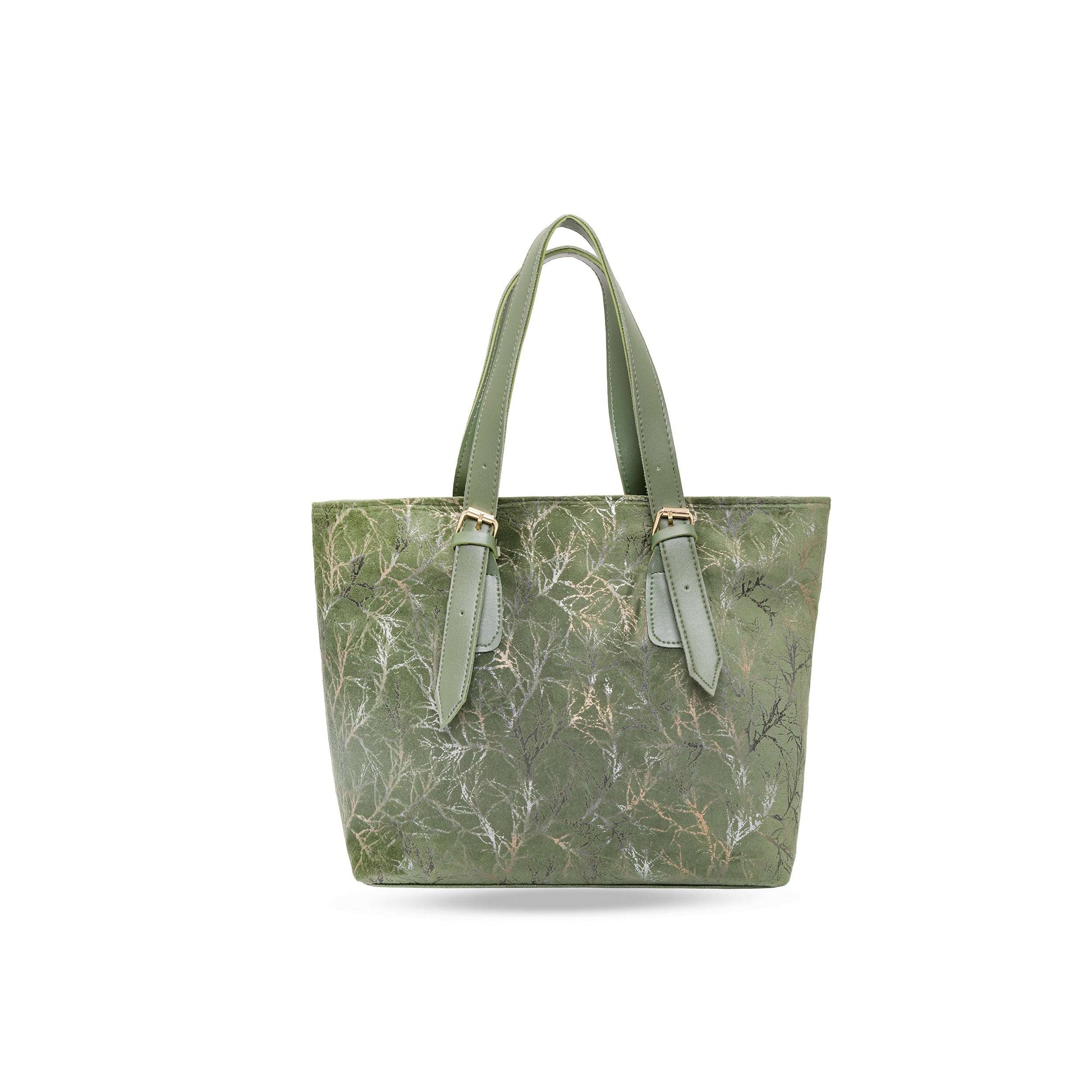 Forest Green Velvet Bag
