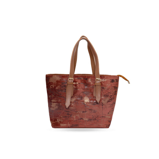 Brown Velvet Bag