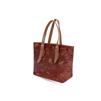 Brown Velvet Bag