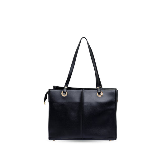 Vouge Tote Bag - Black