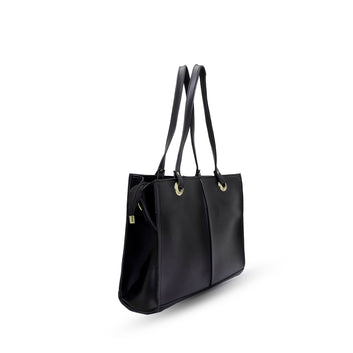 Vouge Tote Bag - Black