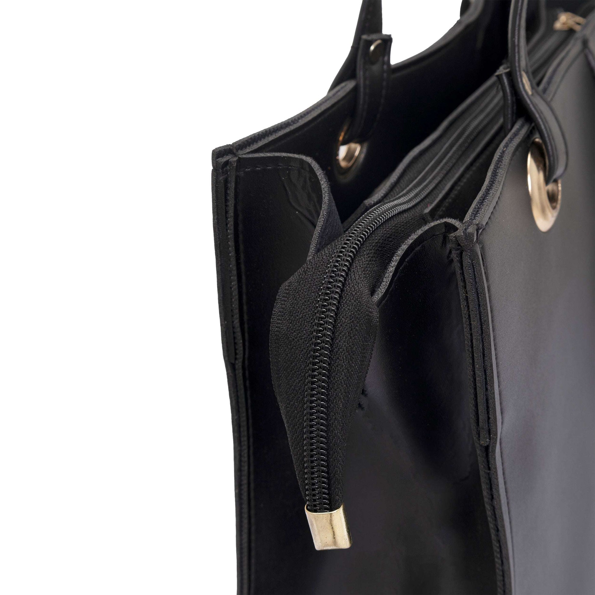 Vouge Tote Bag - Black