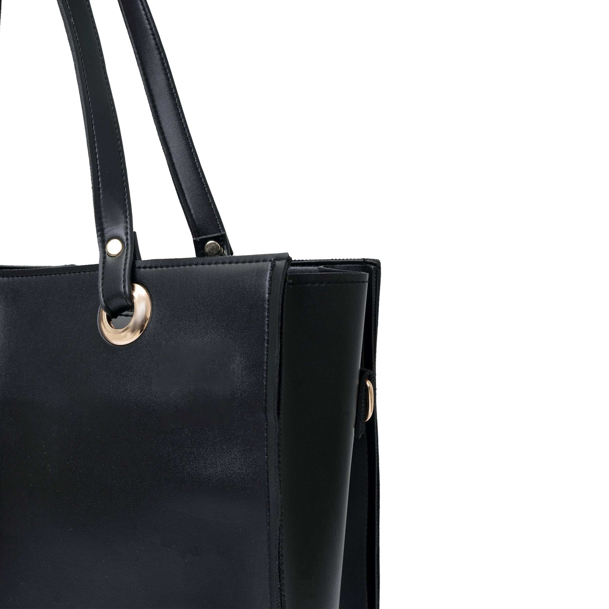 Vouge Tote Bag - Black