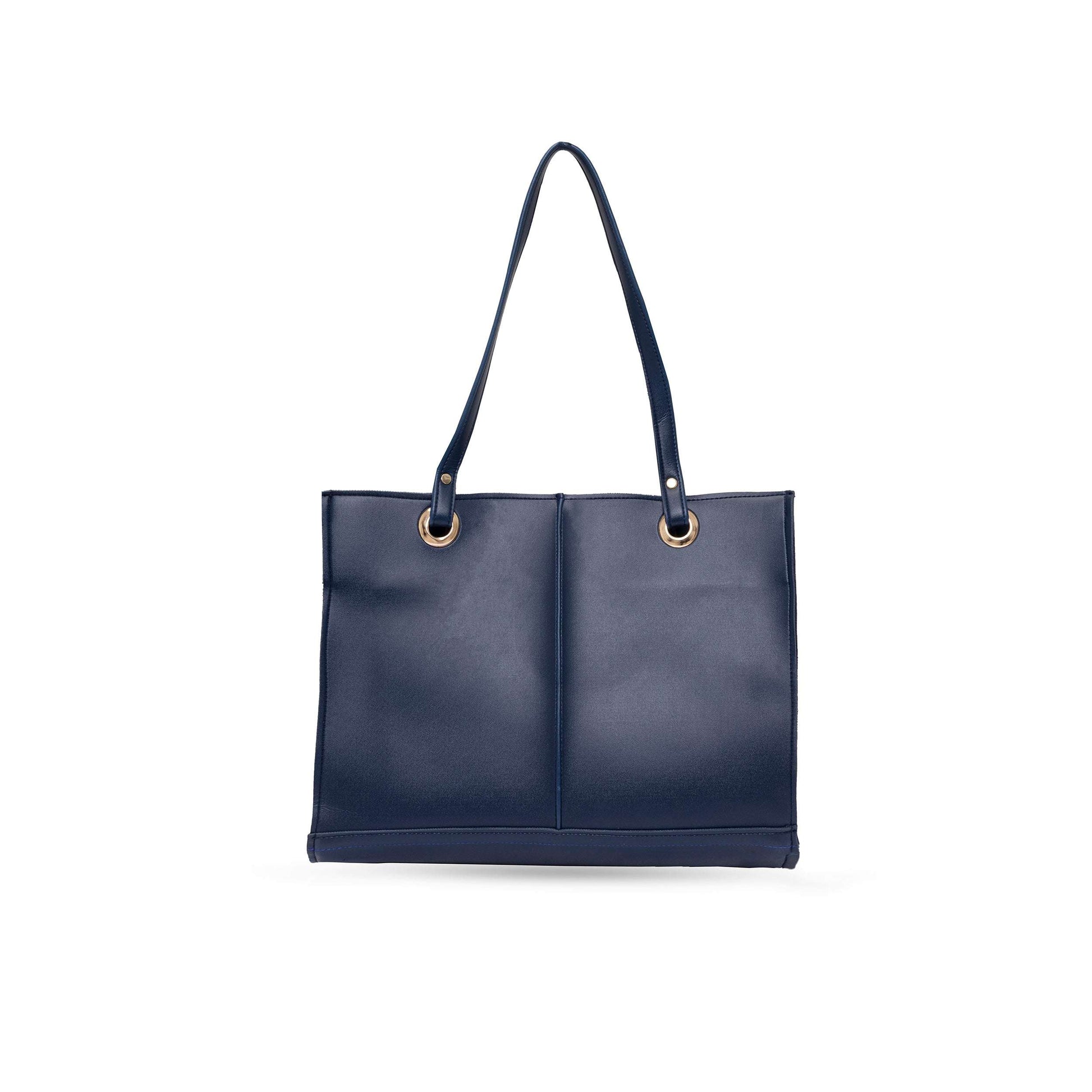 Vouge Tote Bag - Blue