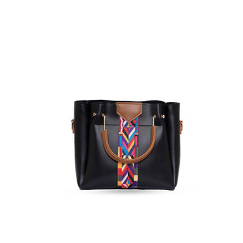 Black Bucket Bag