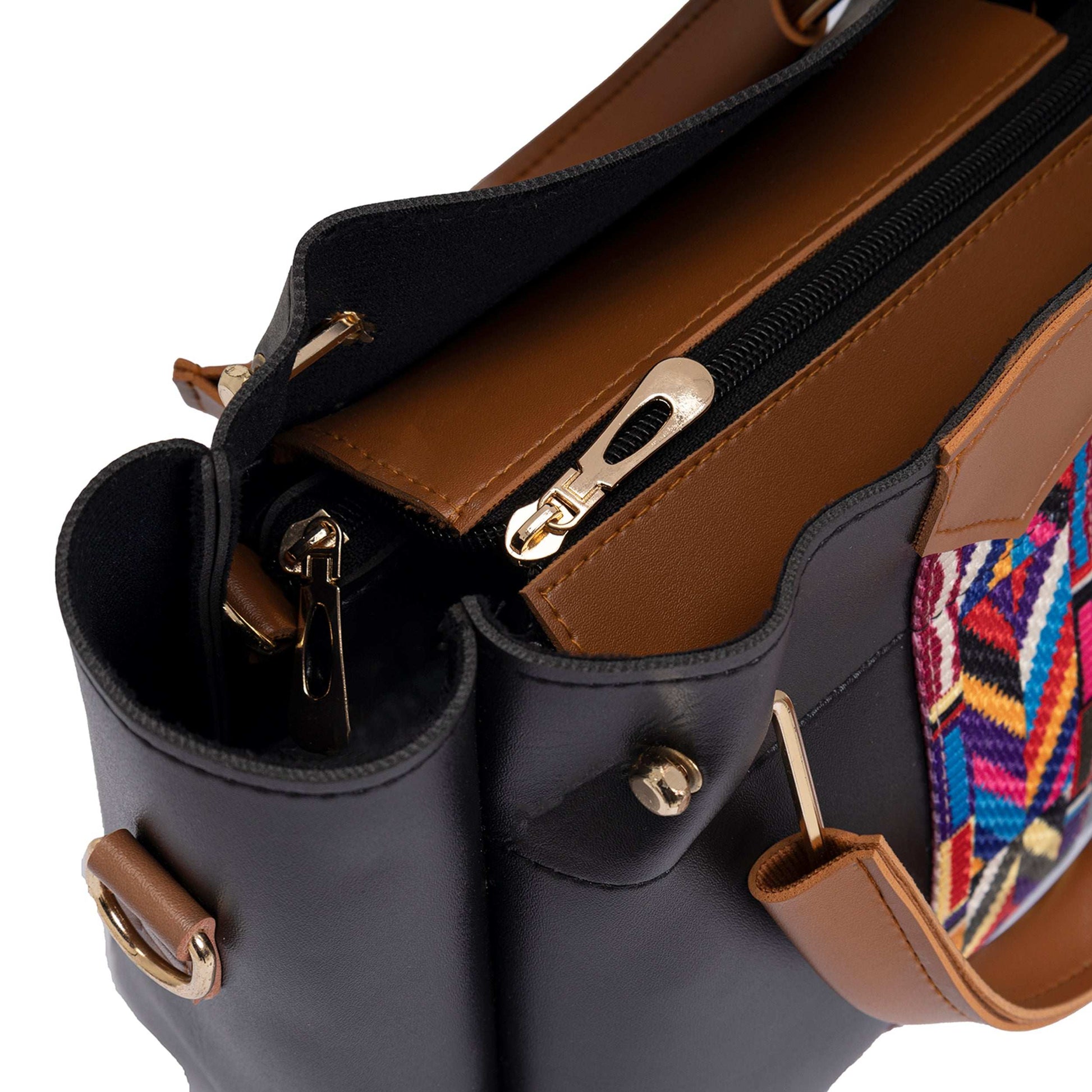Black Bucket Bag