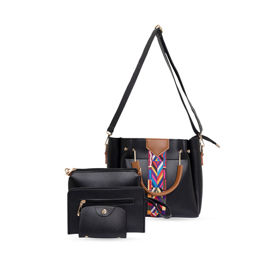 Black Bucket Bag