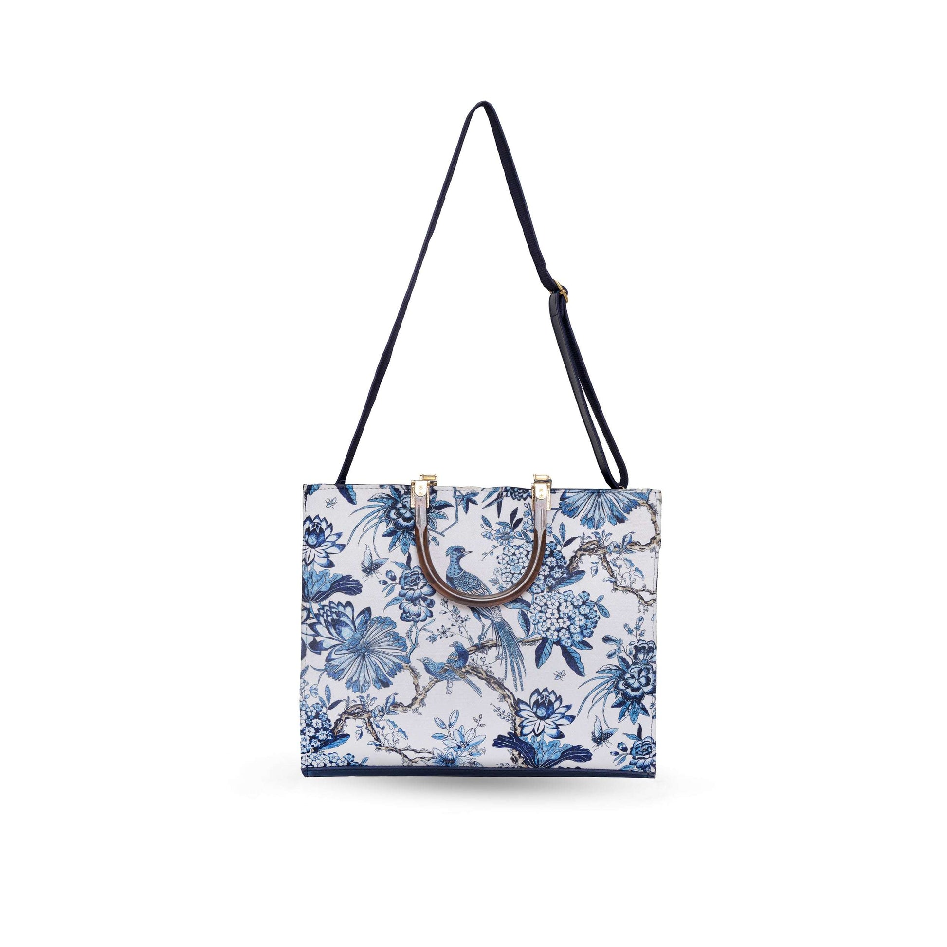 Blue Vintage Tote Bag