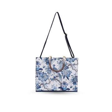 Blue Vintage Tote Bag