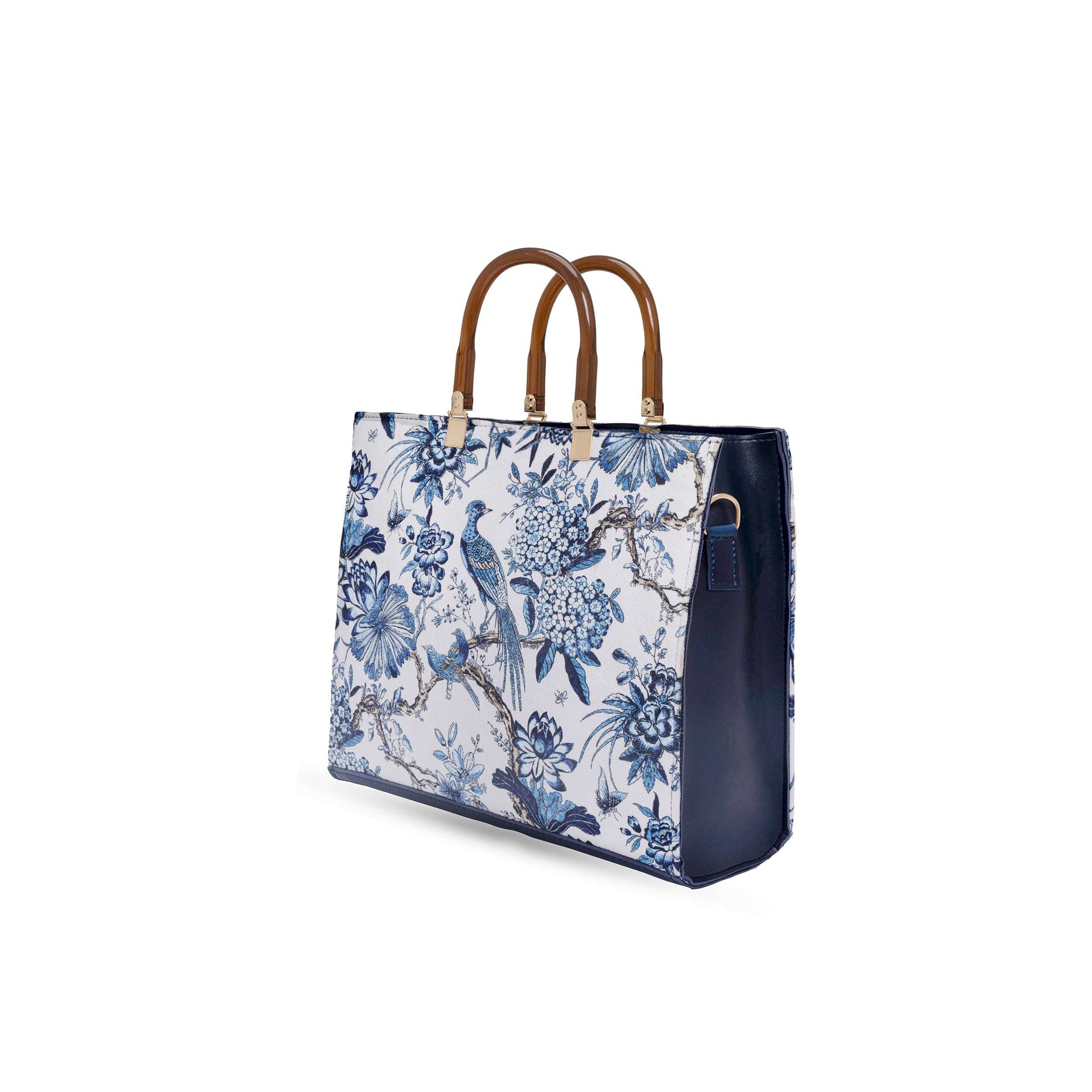 Blue Vintage Tote Bag