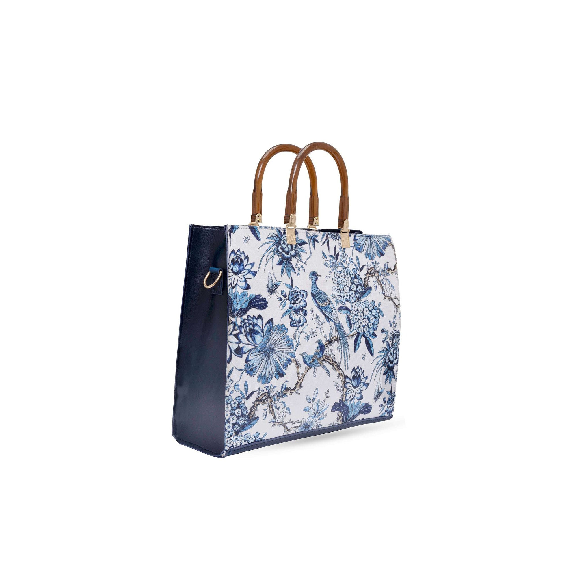 Blue Vintage Tote Bag