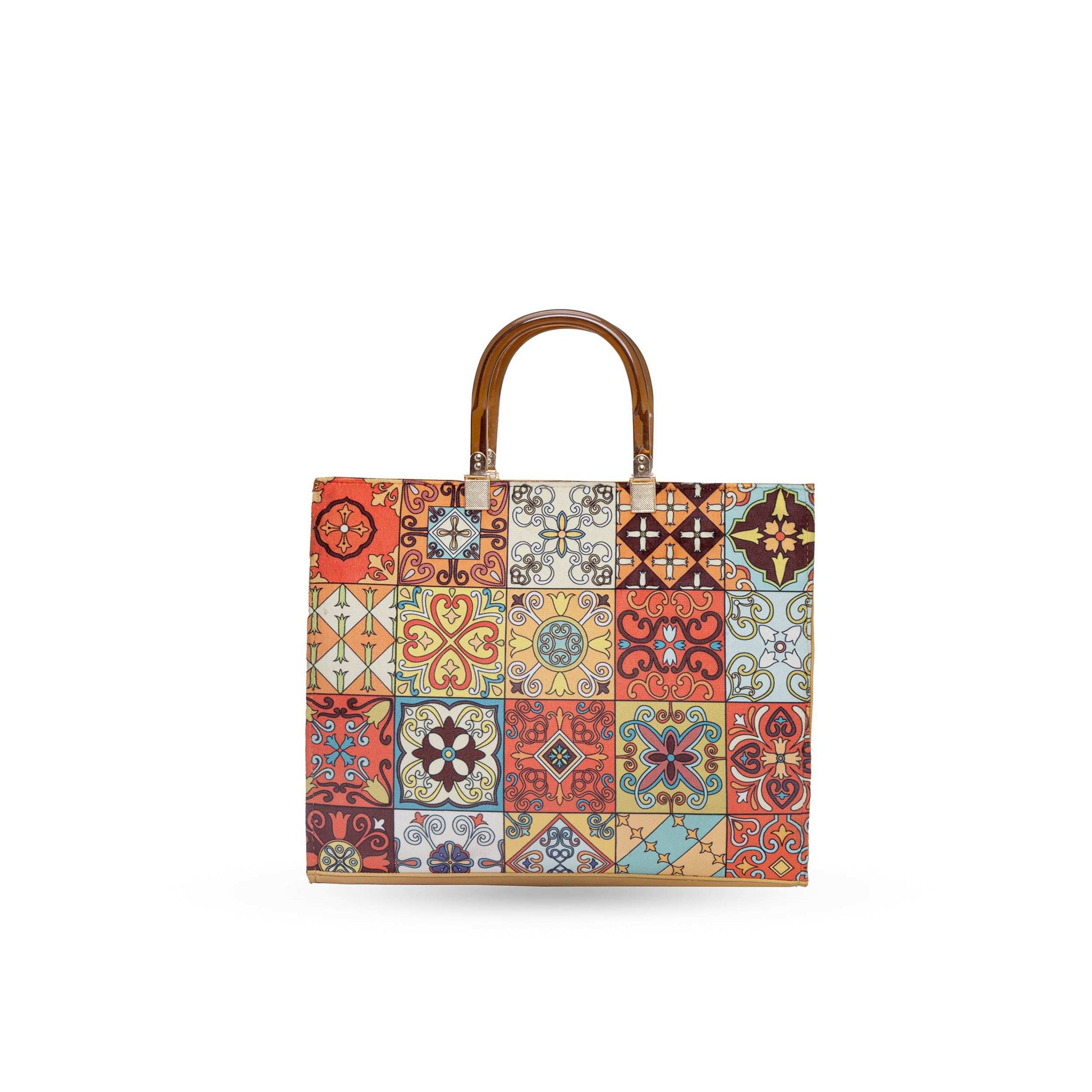 Camel Vintage Tote Bag