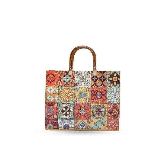Yellow Vintage Tote Bag