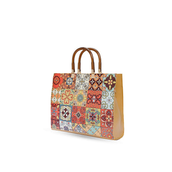 Yellow Vintage Tote Bag