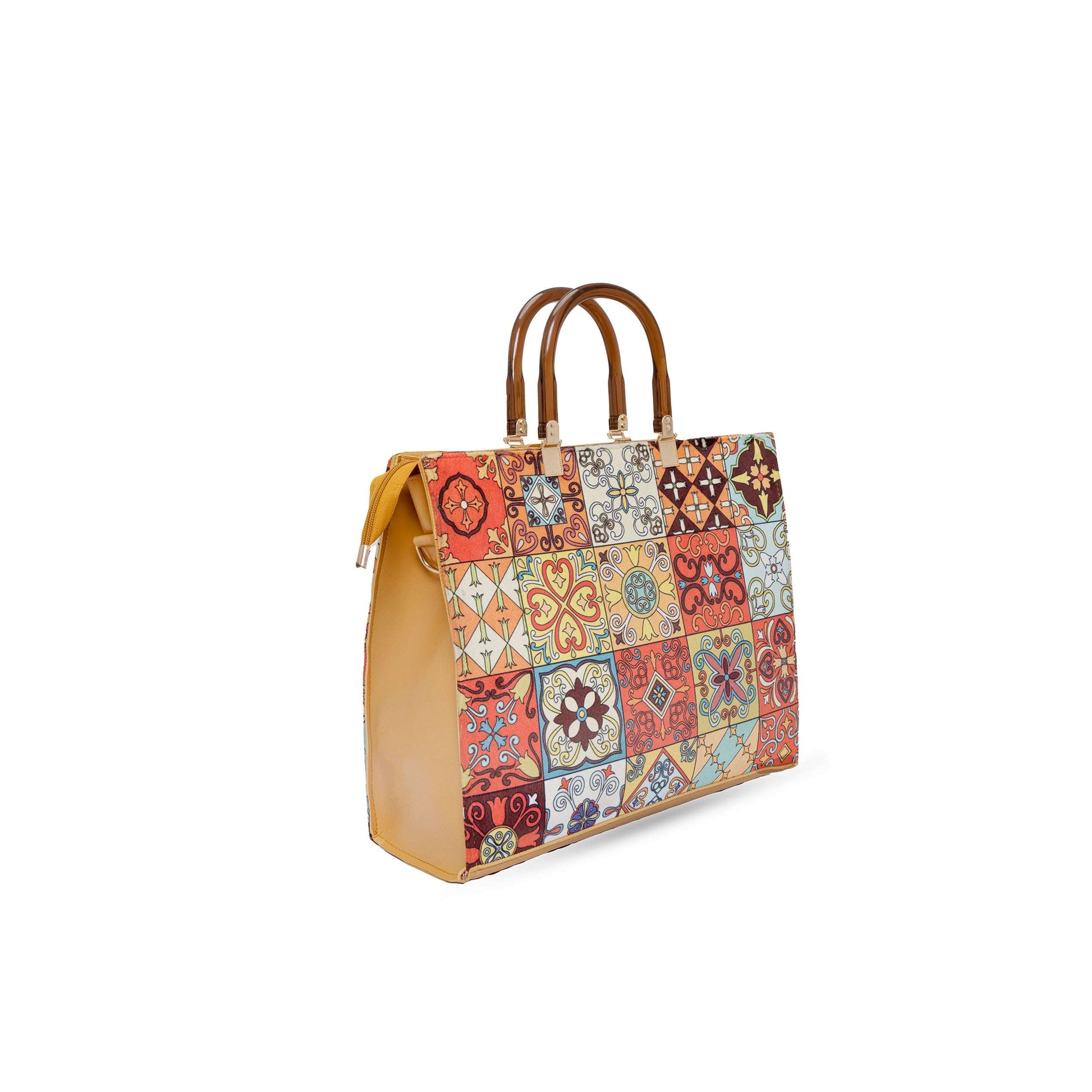 Camel Vintage Tote Bag