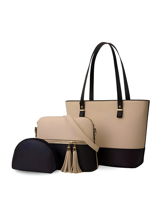 Beige Shoulder Bag